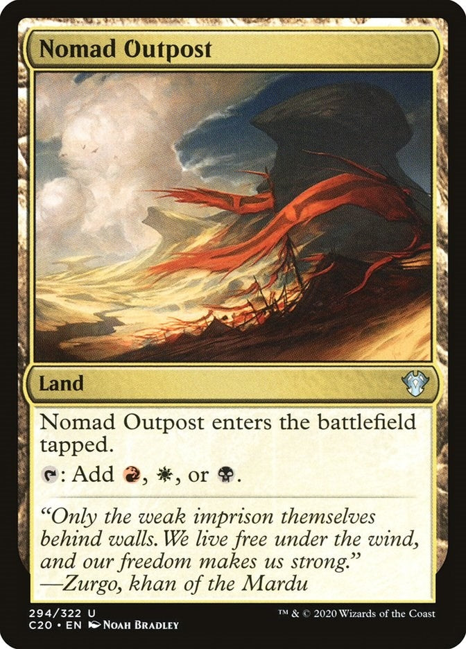Nomad Outpost (294) [C20] - MTG Single