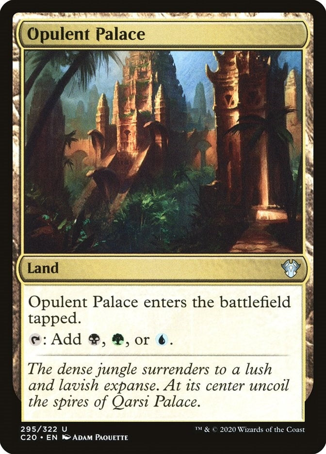 Opulent Palace (295) [C20] - MTG Single