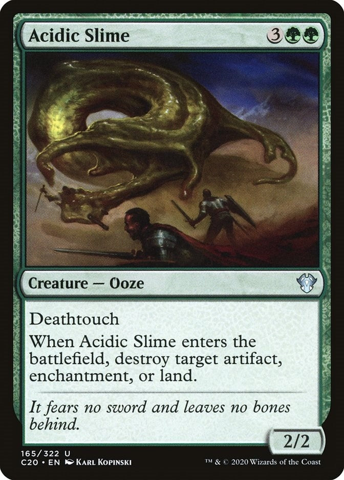 Acidic Slime (165) [C20] - MTG Single