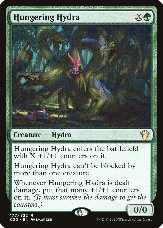 Hungering Hydra (177) [C20] - MTG Single