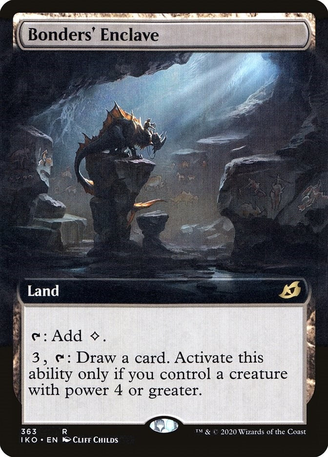 Bonders’ Enclave (Extended Art) (363) [IKO] - MTG Single