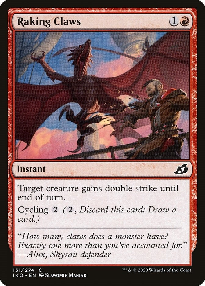 Raking Claws (131) [IKO] - MTG Single