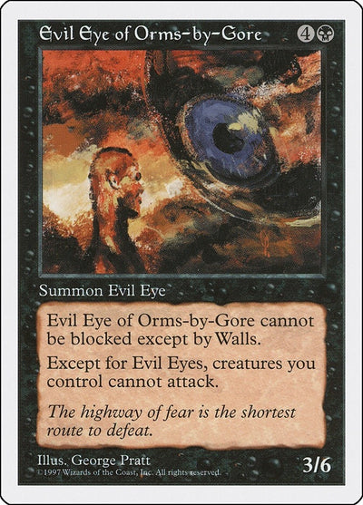 Evil Eye of Orms-by-Gore [5ED]