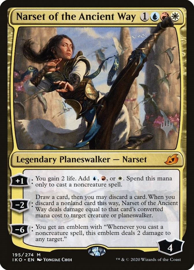 Narset of the Ancient Way (195) [PPIKO] - MTG Single