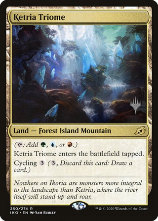Ketria Triome (250) [PPIKO] - MTG Single