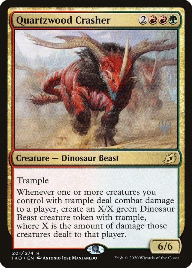 Quartzwood Crasher (201) [PPIKO] - MTG Single