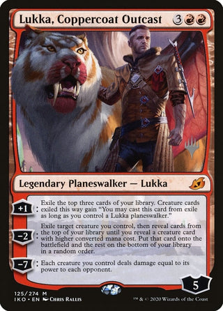 Lukka Coppercoat Outcast (125) [PPIKO] - MTG Single