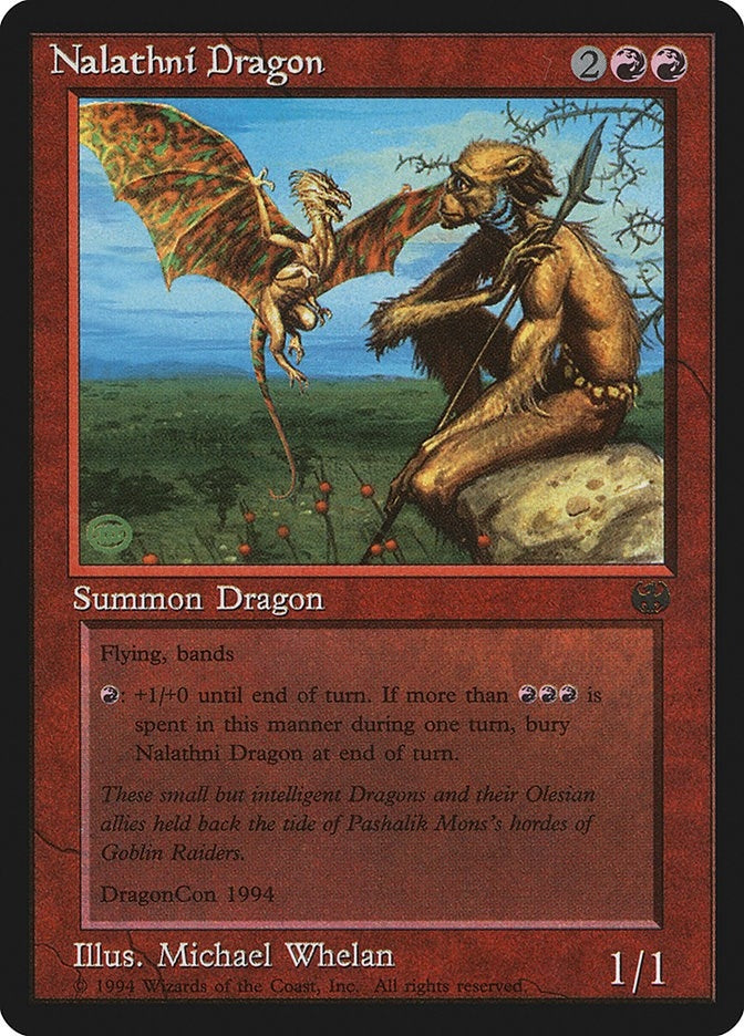 Nalathni Dragon [MEDIA] - MTG Single