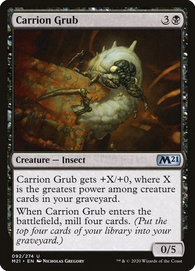 Carrion Grub (92) [M21] - MTG Single