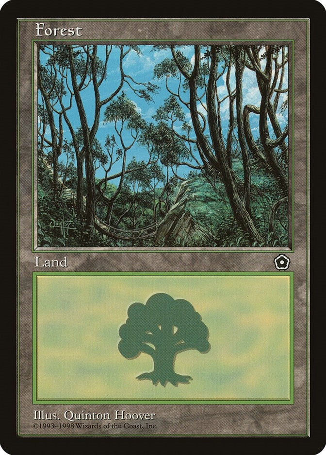 Forest (153) (153) [P02] - MTG Single