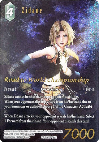 Zidane (Road to World Championship) (566044) [PR] - Final Fantasy TCG Single
