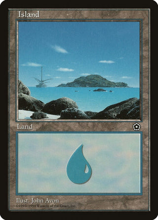 Island (156) (156) [P02] - MTG Single