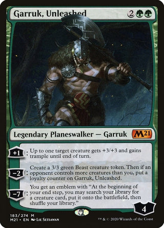 Garruk Unleashed (183) [M21] - MTG Single