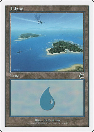 Island (160) (160) [S99] - MTG Single