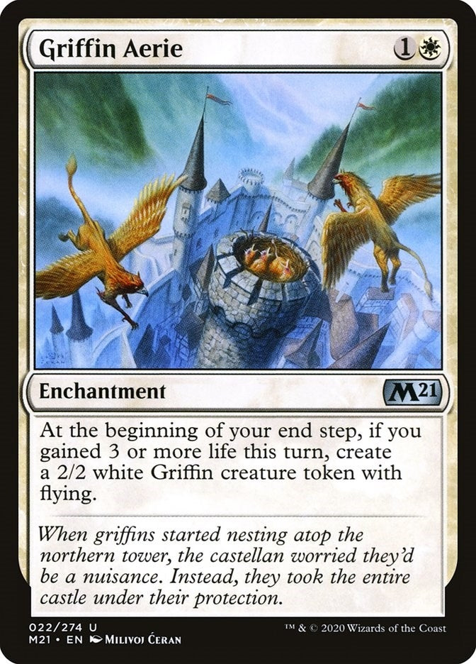Griffin Aerie (22) [M21] - MTG Single