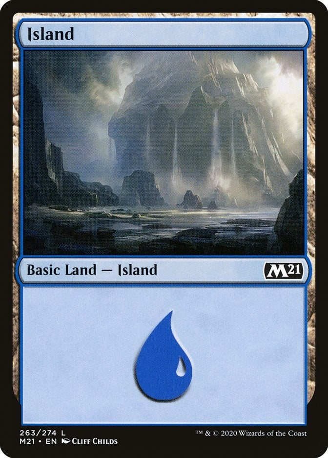 Island (263) [M21] - MTG Single
