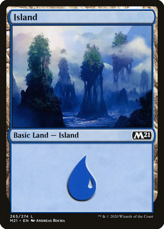 Island (265) (265) [M21] - MTG Single