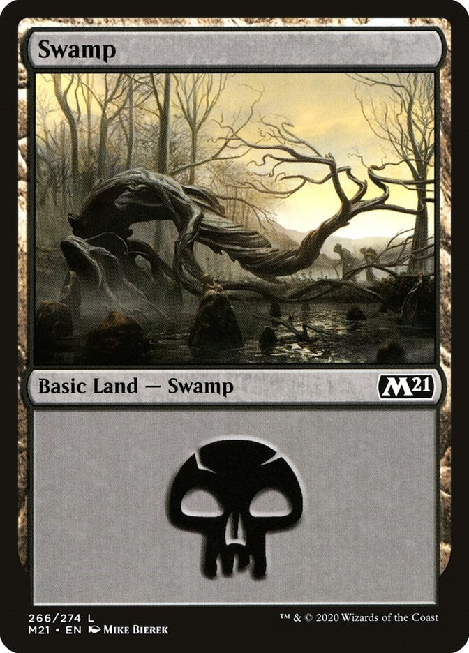 Swamp (266) [M21] - MTG Single
