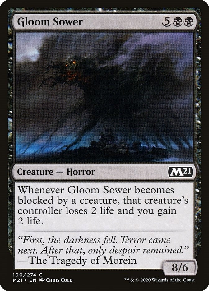 Gloom Sower (100) [M21] - MTG Single