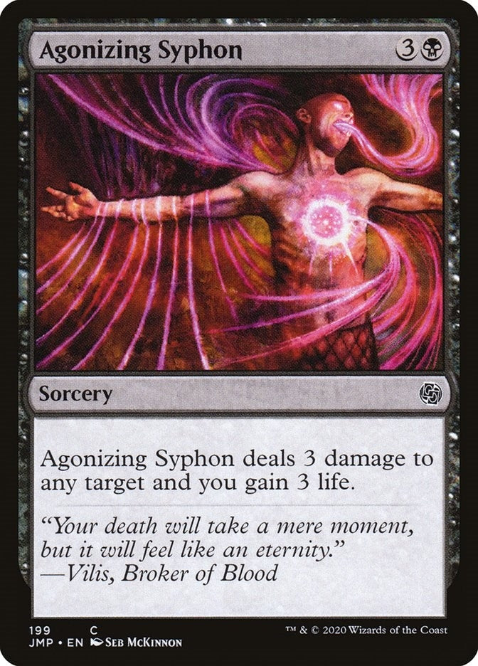Agonizing Syphon (199) [JMP] - MTG Single