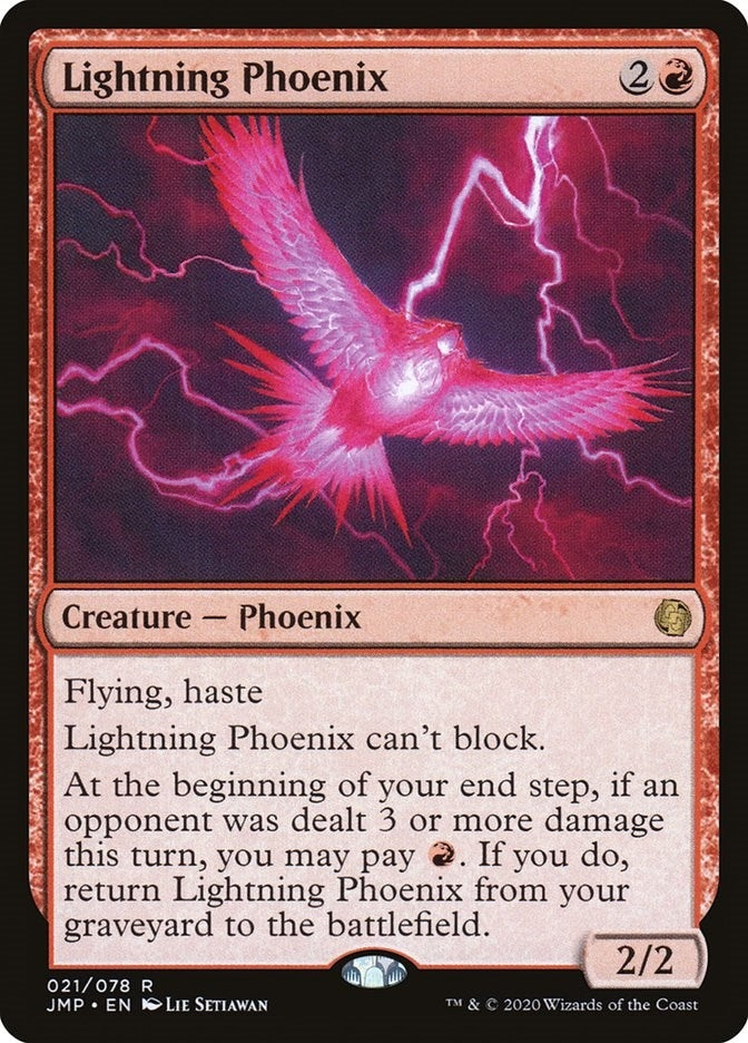 Lightning Phoenix (21) [JMP] - MTG Single