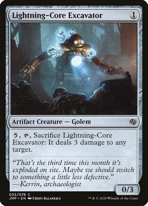 Lightning-Core Excavator (32) [JMP] - MTG Single