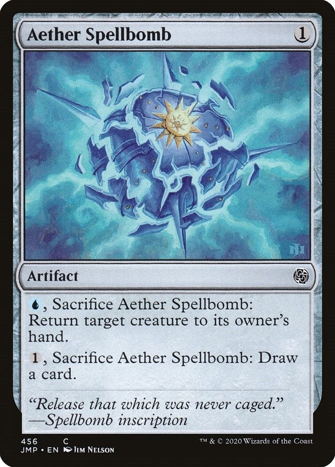 Aether Spellbomb (456) [JMP] - MTG Single