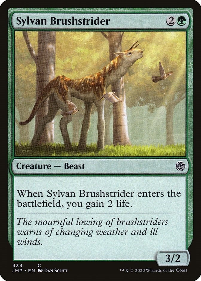 Sylvan Brushstrider (434) [JMP] - MTG Single