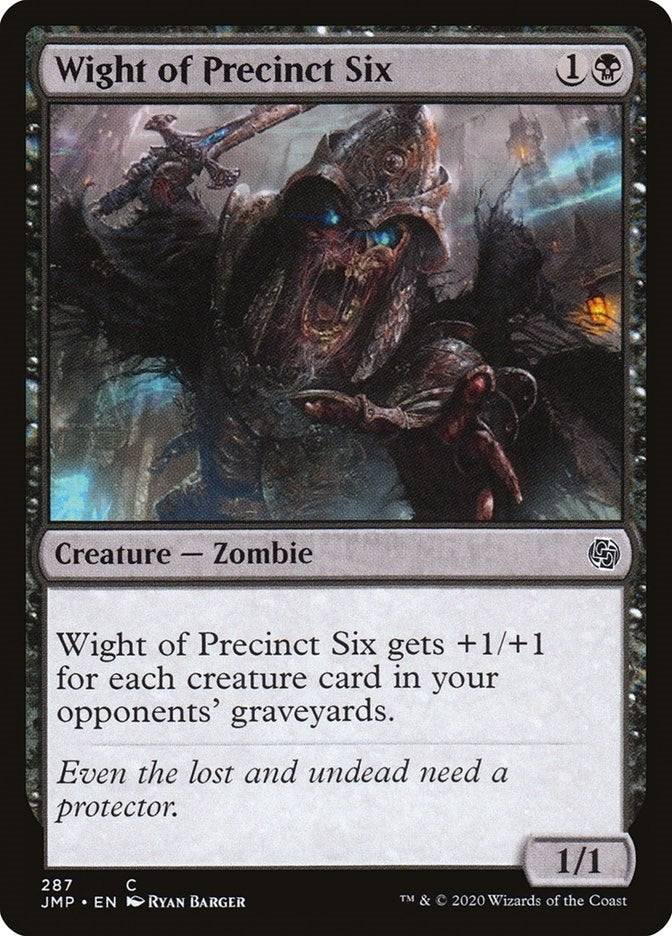 Wight of Precinct Six (287) [JMP] - MTG Single