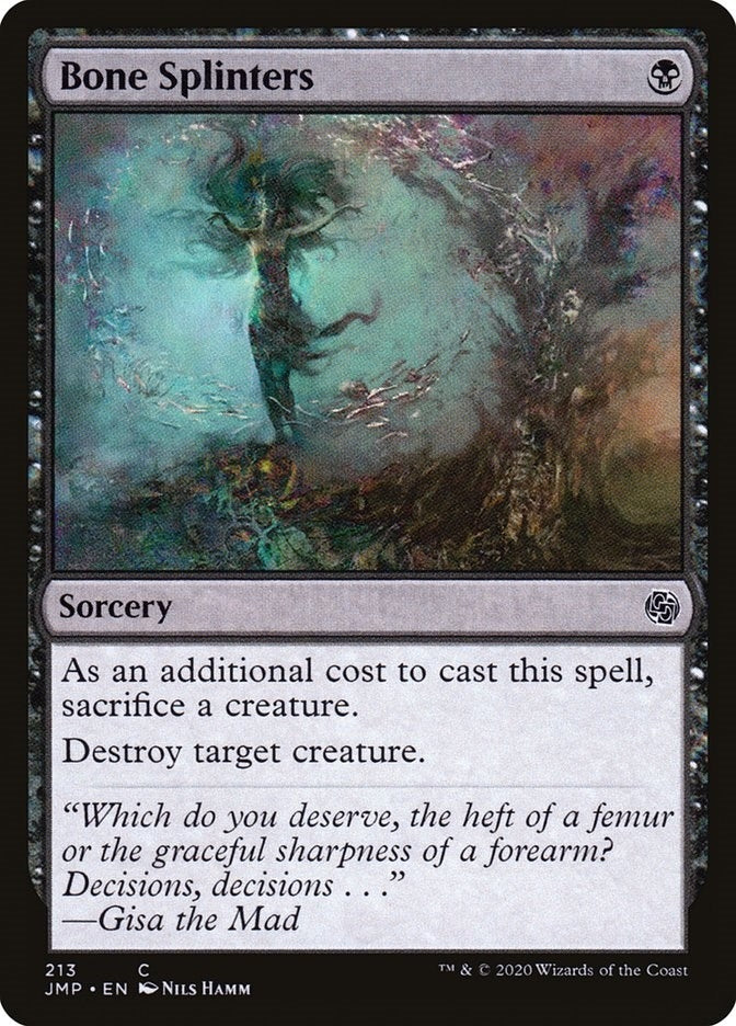 Bone Splinters (213) [JMP] - MTG Single