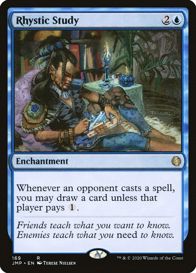 Rhystic Study (169) [JMP] - MTG Single