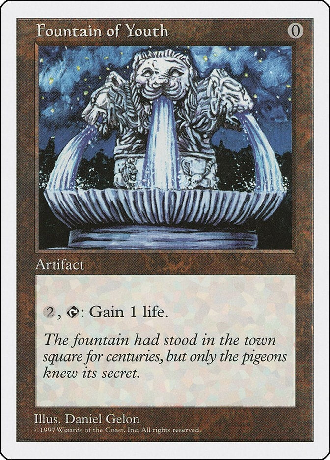 Fountain of Youth [5ED] - MTG Single