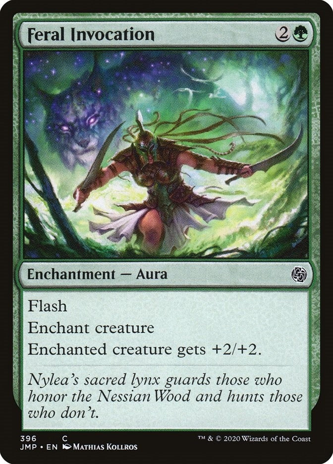 Feral Invocation (396) [JMP] - MTG Single