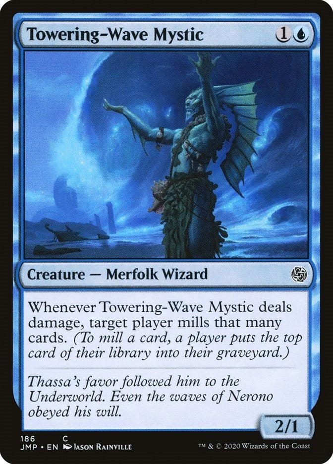 Towering-Wave Mystic (186) [JMP] - MTG Single