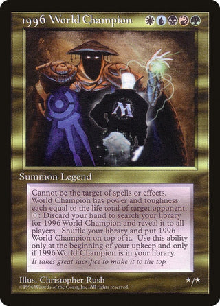 1996 World Champion [SPECIAL] - MTG Single
