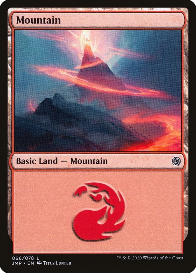 Mountain (66) (66) [JMP] - MTG Single