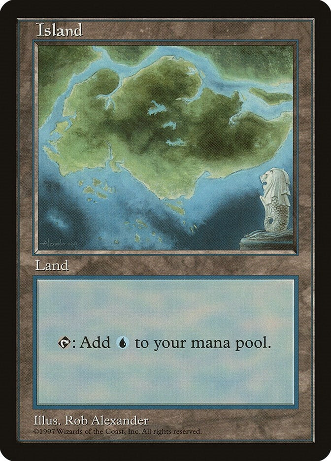 Island - Clear Pack (Alexander) [APAC] - MTG Single