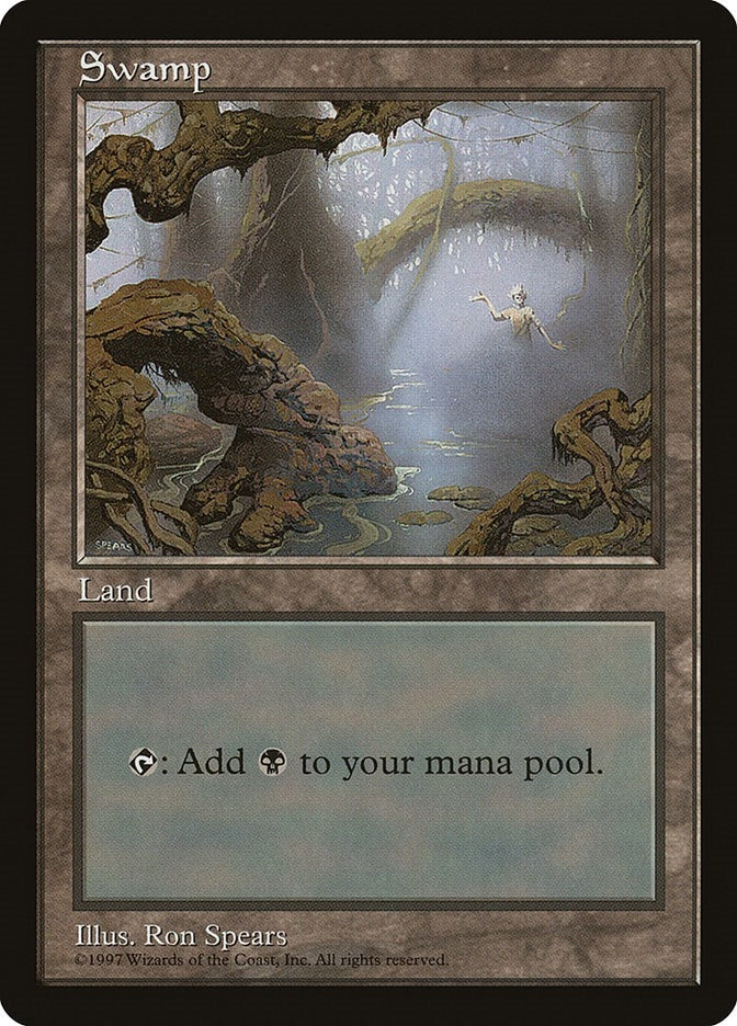 Swamp - Clear Pack (Spears) [APAC] - MTG Single
