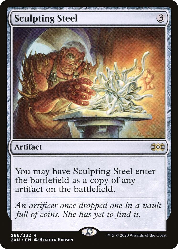 Sculpting Steel (286) [2XM] - MTG Single