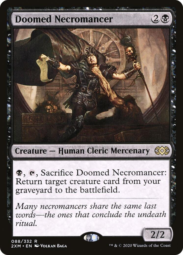 Doomed Necromancer (88) [2XM] - MTG Single