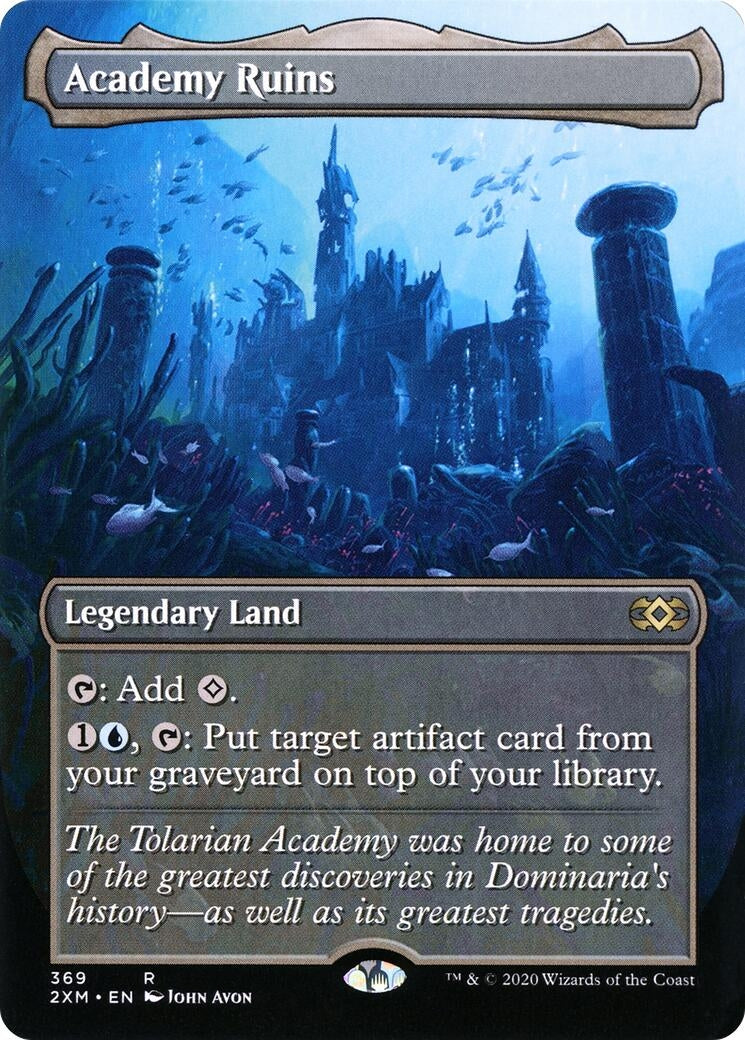 Academy Ruins (Borderless) (369) [2XM] - MTG Single