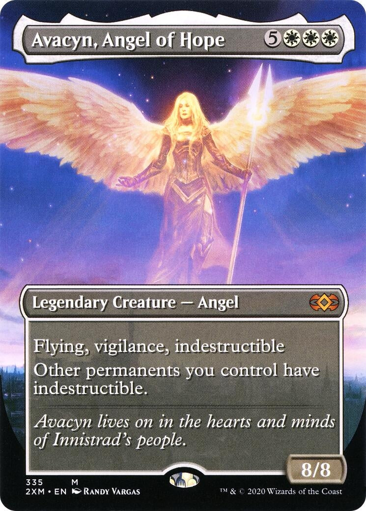 Avacyn Angel of Hope (Borderless) (335) [2XM] - MTG Single