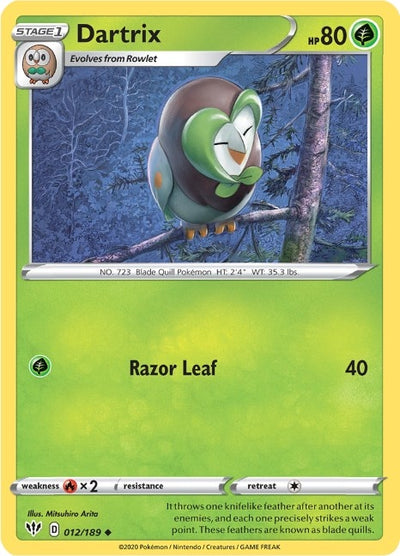 Dartrix (012/189) (SWSH03)