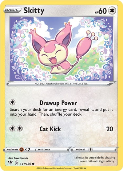 Skitty (141/189) (SWSH03: Darkness Ablaze)