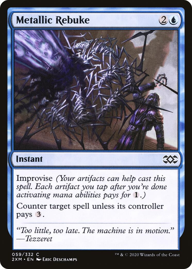 Metallic Rebuke (59) [2XM] - MTG Single