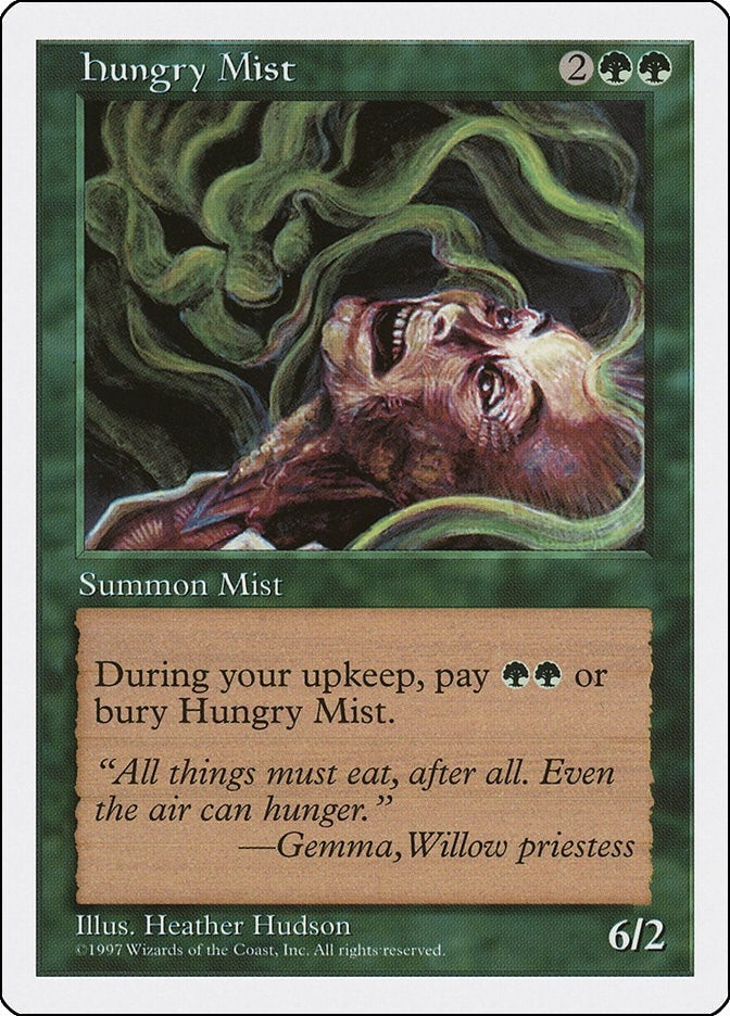 Hungry Mist [5ED] - MTG Single