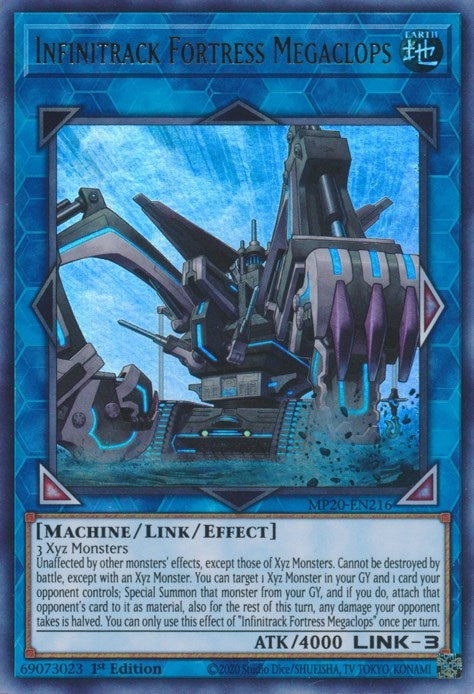 Infinitrack Fortress Megaclops (20216) (MP20) - YuGiOh Single