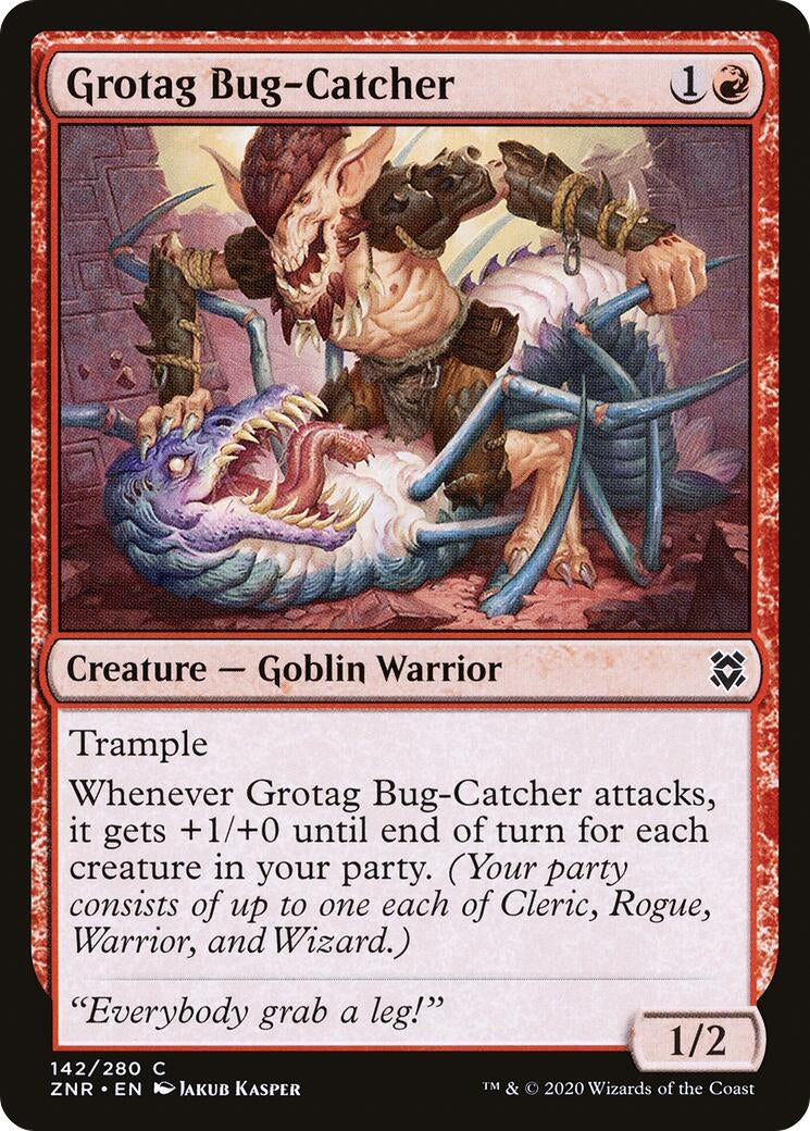 Grotag Bug-Catcher (142) [ZNR] - MTG Single