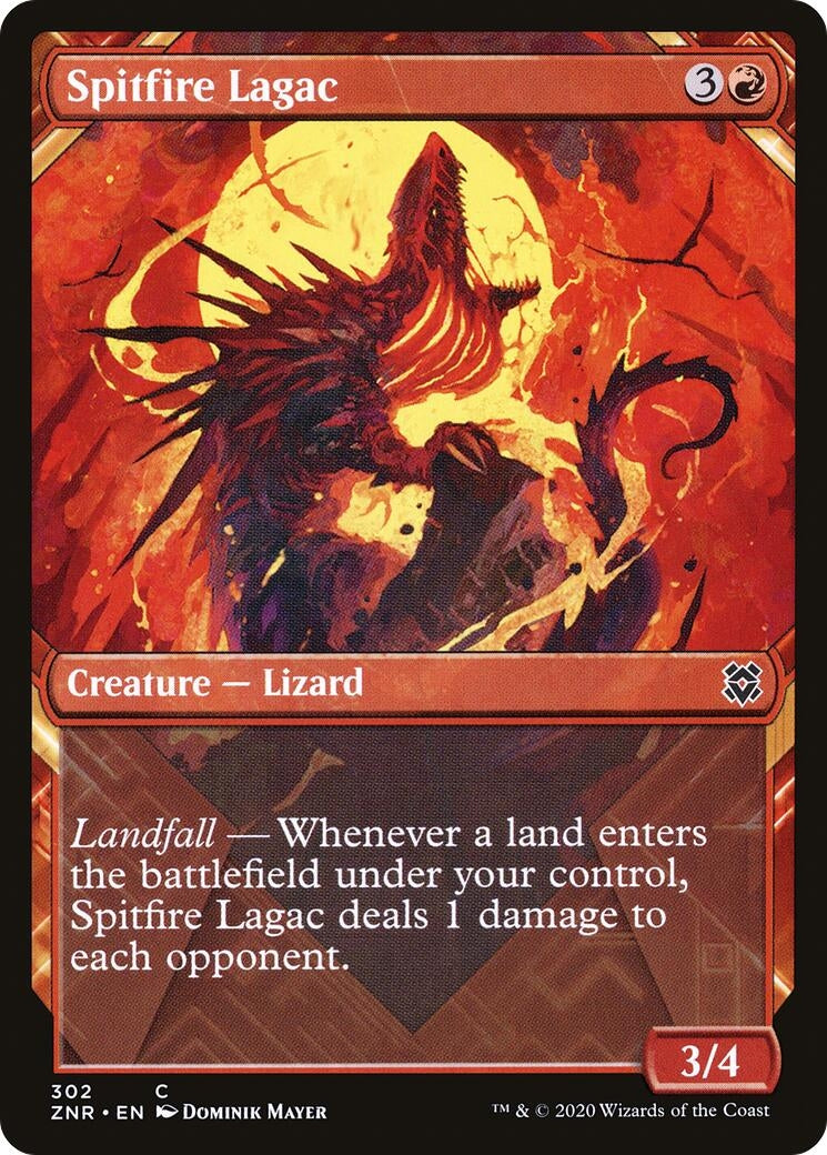 Spitfire Lagac (Showcase) (302) [ZNR] - MTG Single