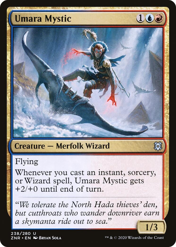 Umara Mystic (238) [ZNR] - MTG Single